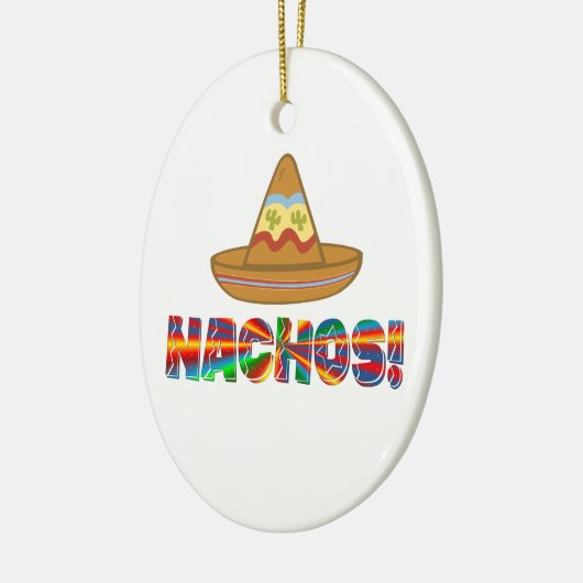 Nacho-Liebe Keramik Ornament (Links)