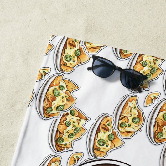 Nacho Life, Nacho lover, Strandtuch (Beispiel)