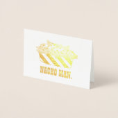 Nacho Man Snack Food Käse Chips Feinschmecker Funn Folienkarte (Vorderseite)