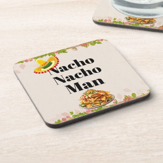 Nacho Nacho Man Beverage Coaster Getränkeuntersetzer (Linke Seite)