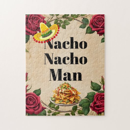 Nacho Nacho Man Jigsaw Puzzle (Vertikal)