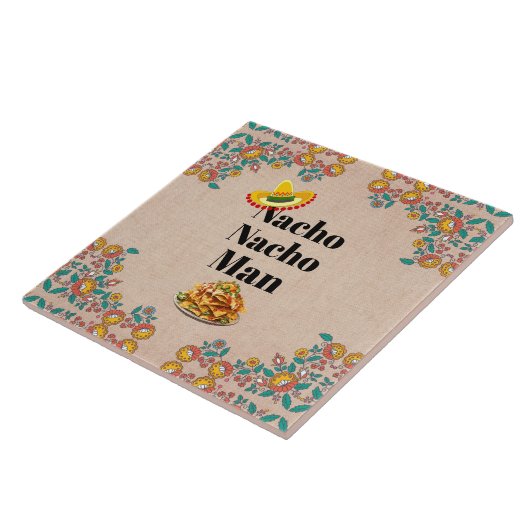 Nacho Nacho Man Keramik Tile Fliese (Seite)
