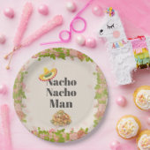 Nacho Nacho Man Paper Plate Pappteller (Party)