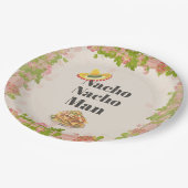 Nacho Nacho Man Paper Plate Pappteller (Schrägansicht)