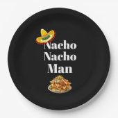 Nacho Nacho Man Paper Plate Pappteller (Vorderseite)