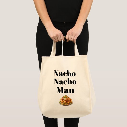 Nacho Nacho Man Tote Bag Tragetasche (Vorderseite (Produkt))