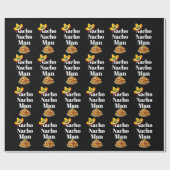 Nacho Nacho Man Wrapping Paper Geschenkpapier (Flach)