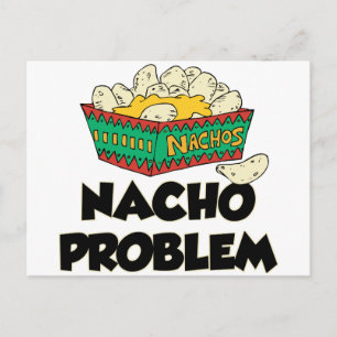 Nacho Problem - Funny Word Play Postkarte