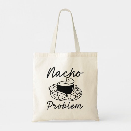 Nacho Problem Tragetasche (Rückseite)