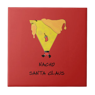 Nacho Santa Claus Fliese