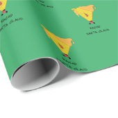 Nacho Santa Claus Geschenkpapier (Rolleneckpunkt)