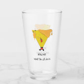 Nacho Santa Claus Glas (Rückseite)