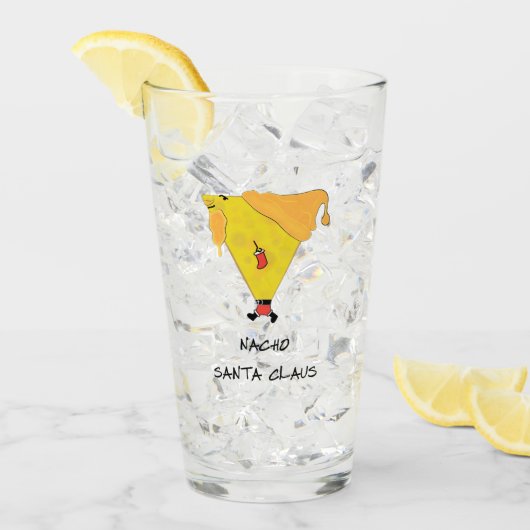 Nacho Santa Claus Glas (Vorderseite Ice)