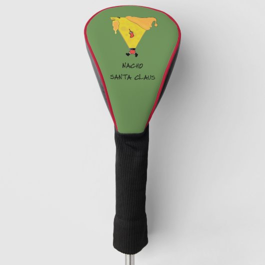 Nacho Santa Claus Golf Headcover (Vorderseite)