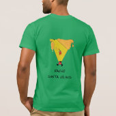 Nacho Santa Claus T-Shirt (Rückseite)