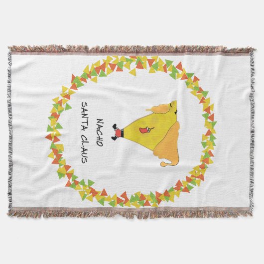 Nacho Santa mit Chips Decke (Vorderseite)