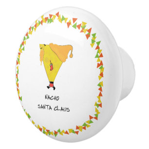 Nacho Santa mit Chips Keramikknauf