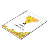 Nacho Santa mit Chips Notizblock (Linke Seite)