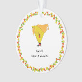 Nacho Santa mit Chips Ornament (Vorderseite)