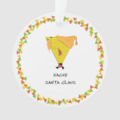 Nacho Santa mit Chips Ornament (Vorderseite)
