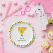 Nacho Santa mit Chips Pappteller (Party)