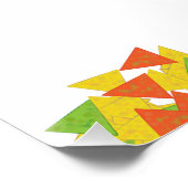 Nacho Santa mit Chips Poster (Ecke)