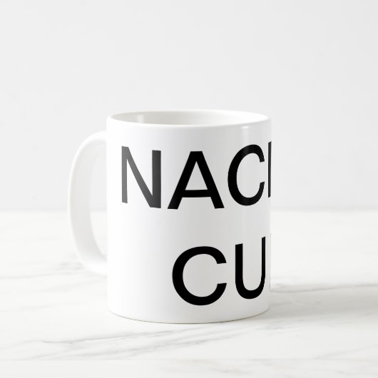 "NACHO-SCHALE" Kaffeetasse (Vorderseite Links)