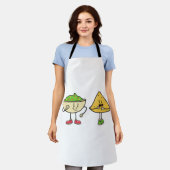 Nacho und Guacamole Schürze (Getragen)