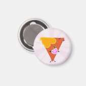 Nacho Valentine Girl Magnet (Vorderseite/Rückseite)