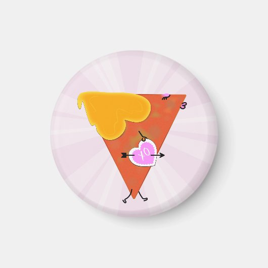 Nacho Valentine Girl Magnet (Vorne)