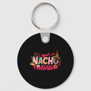 Nacho Valentine mit Mexiko Sombrero Valentinstag D Schlüsselanhänger