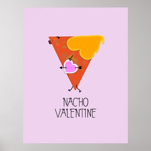 Nacho Valentine Poster (Vorne)