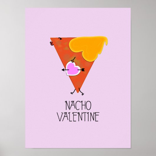 Nacho Valentine Poster (Vorne)