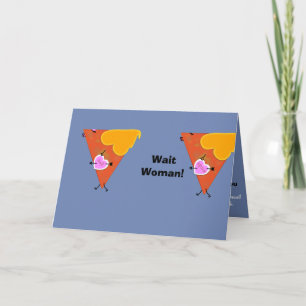 Nacho Valentine Typ verfolgt Girl Karte