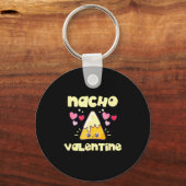 Nacho Valentine Valentines Day Mexican Food _1 Schlüsselanhänger (Vorderseite)
