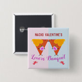 Nacho Valentinstag Event küssen Button (Vorne & Hinten)