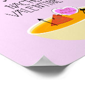 Nacho Valentinstag Poster (Ecke)