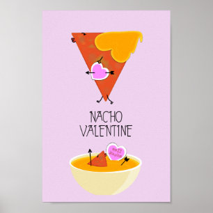 Nacho Valentinstag Poster