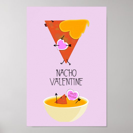 Nacho Valentinstag Poster (Vorne)