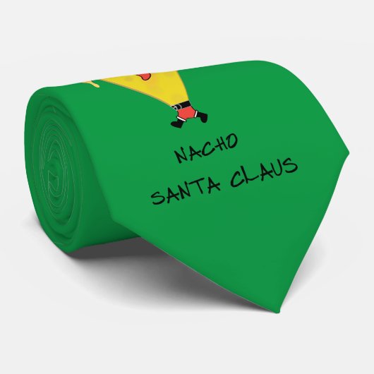 Nacho Weihnachtsmann Krawatte (Gerollt)