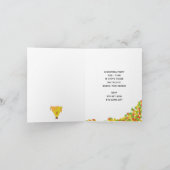 Nacho-Weihnachtsmann mit Chips Einladung (Innenseite)