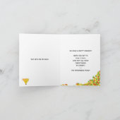Nacho-Weihnachtsmann mit Chips Einladung (Innenseite)