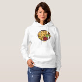 Nachos-Cartoon-Abbildung Hoodie (Vorne ganz)
