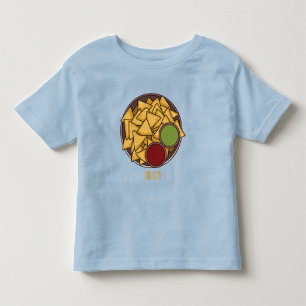 Nachos-Cartoon-Abbildung Kleinkind T-shirt