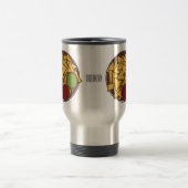 Nachos-Cartoon-Abbildung Reisebecher (Mittel)