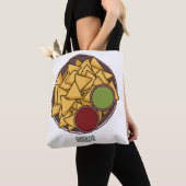 Nachos-Cartoon-Abbildung Tasche (Von Nahem)