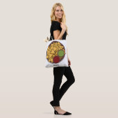 Nachos-Cartoon-Abbildung Tasche (Am Model)