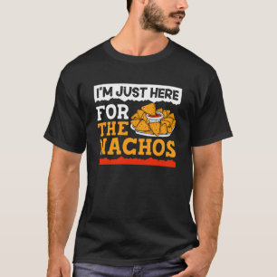 Nachos Cheese Dip Mexican Rezepte T-Shirt