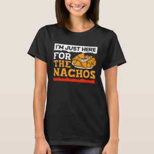 Nachos Cheese Dip Mexican Rezepte T-Shirt