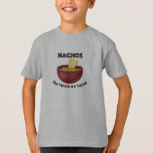 Nachos, der mexikanische Salat - Kids' Basic T - S T-Shirt (Vorderseite)